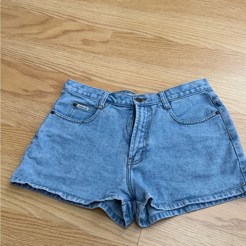 zana-di vintage Denim Women’s Shorts - Classic High-Waist Style
